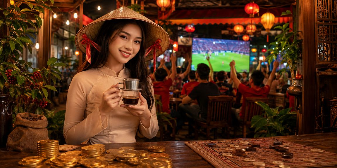 Người chơi tại Hà Nội tham gia trò chơi bài trực tuyến vào buổi chiều tại quán cà phê
